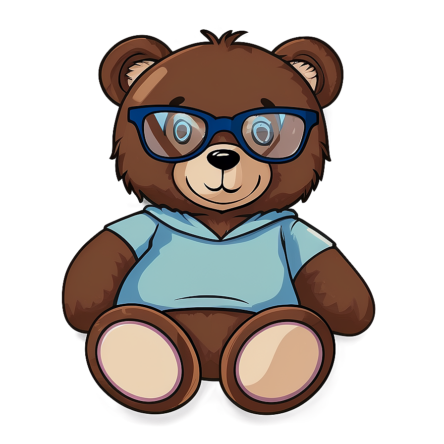 Teddy Bear With Glasses Clipart Png 44