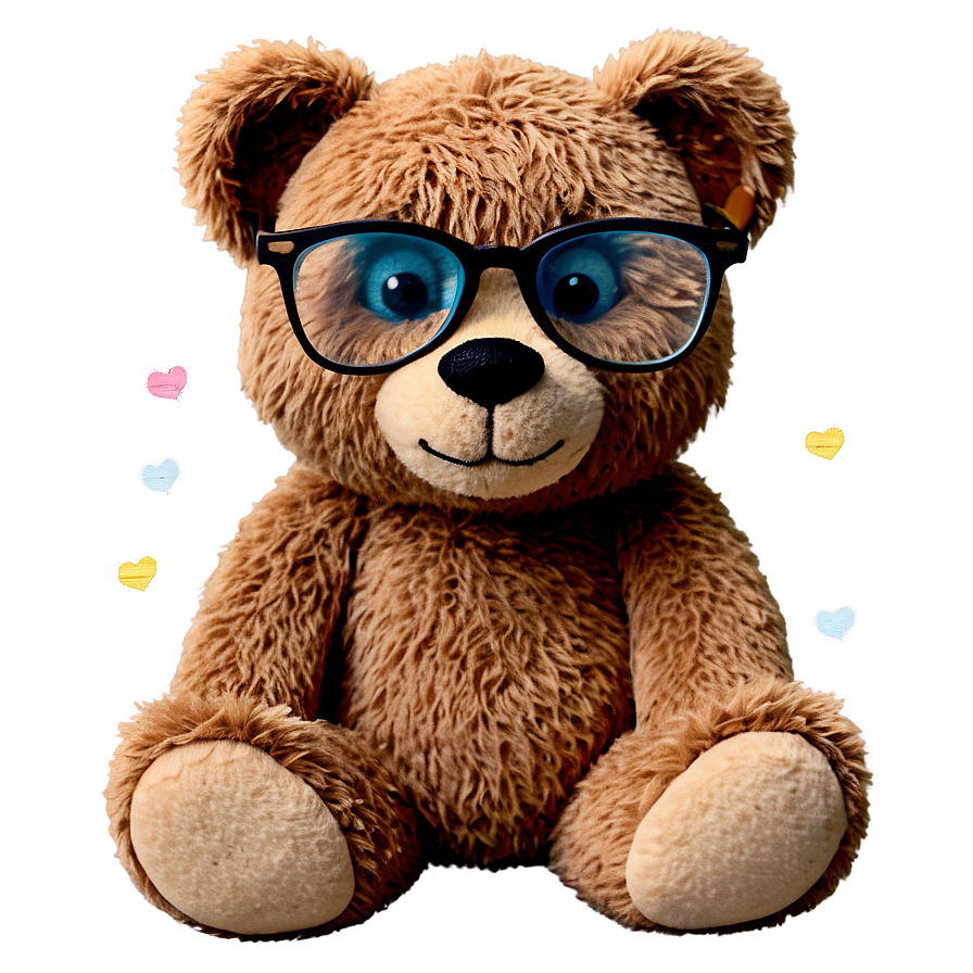 Teddy Bear With Glasses Clipart Png Sxx80