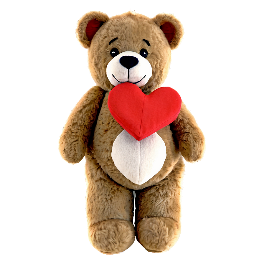 Teddy Bear with Heart PNG tkb PNG with transparent background