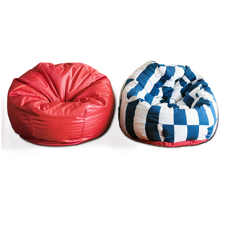 Teen Room Beanbag Essentials PNG 06202024 PNG image with a transparent background, free high-resolution download