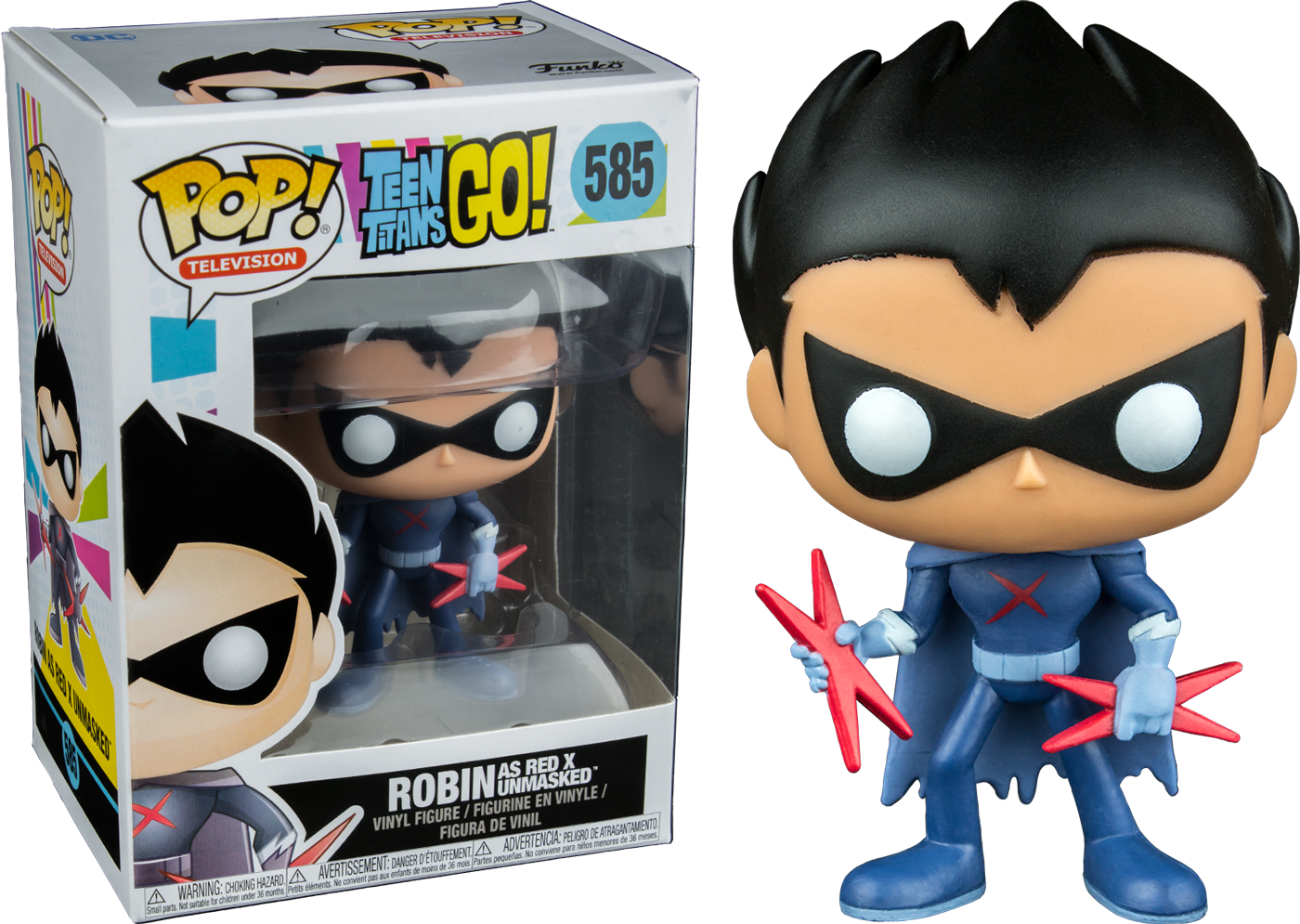 Teen Titans Go - All Teen Titans Go Robin Funko Pop, HD Png Download PNG with transparent background