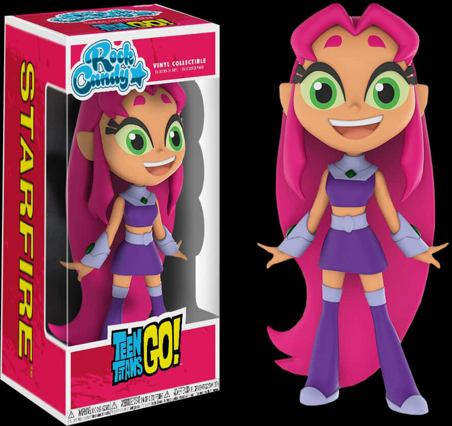 Teen Titans Go Starfire Funko Rock Candy Figure