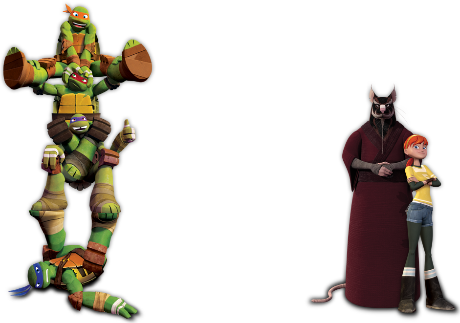 Teenage Mutant Ninja Turtles Characters Png, Transparent Png PNG with transparent background