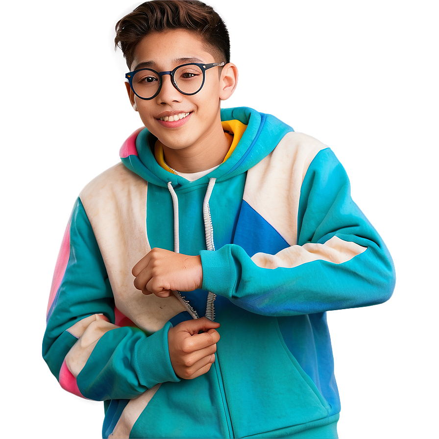 Teenager With Glasses Png 77