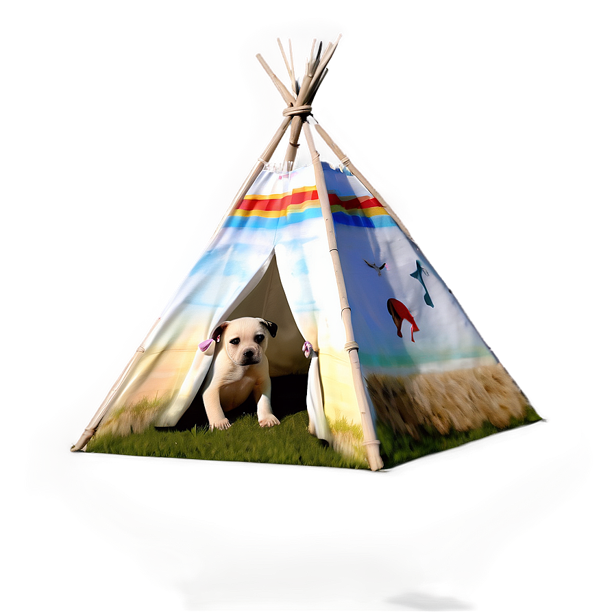 Teepee With Animal Friends Png Ioh