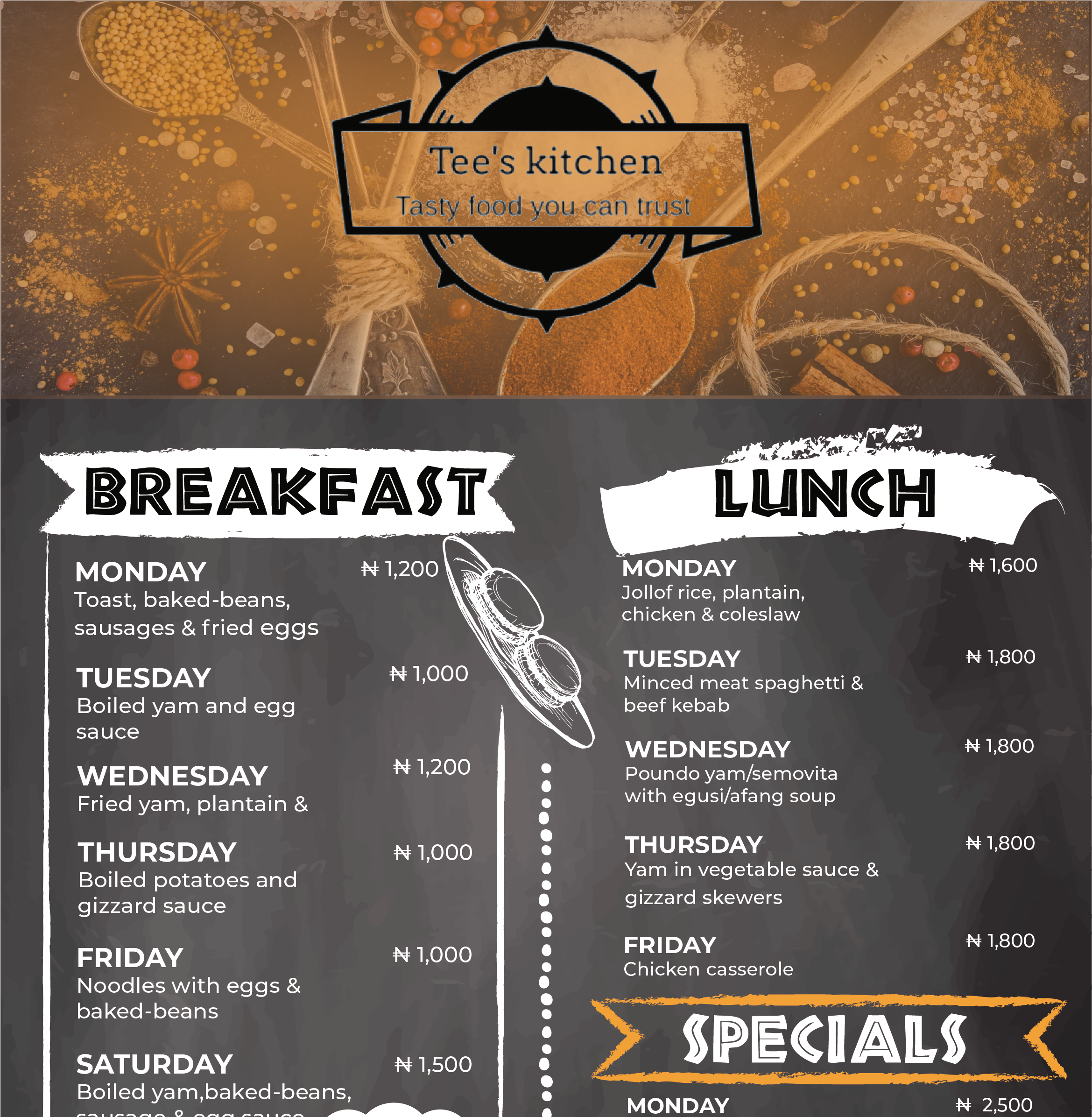 Restaurant Menu Dif Background - Flyer, HD Png Download PNG with transparent background