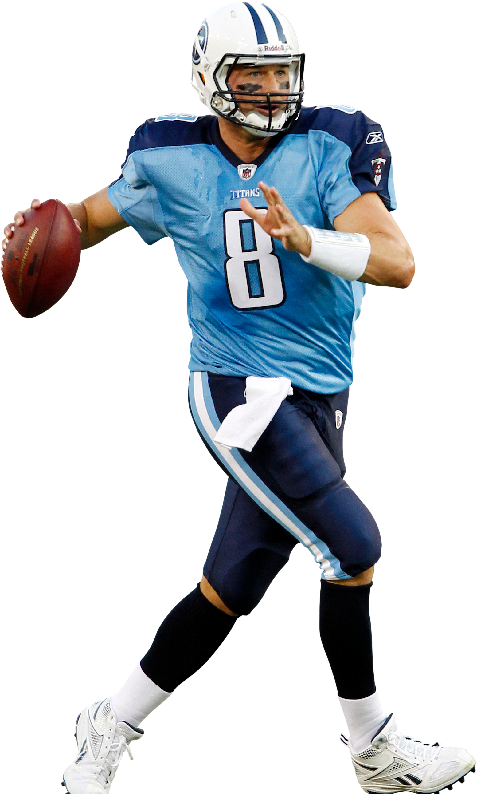 Tennessee Titans Quarterback Action Pose