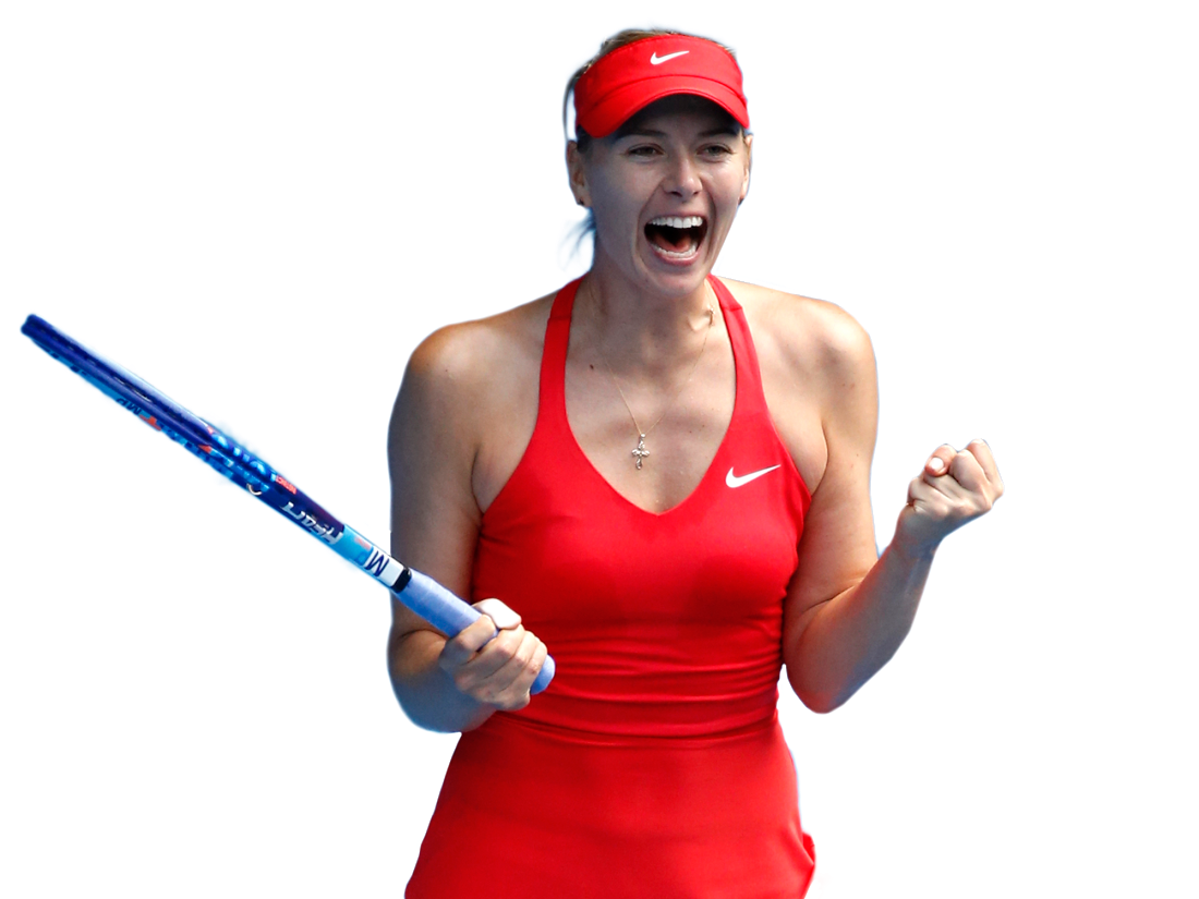 Tennis Player Celebrating Victory.png