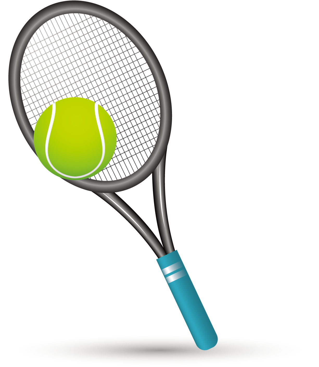 Transparent Tenis Png - Transparent Background Tennis Racket Clipart, Png Download PNG with transparent background