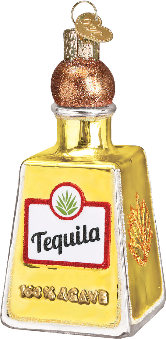 Tequila Bottle Ornament