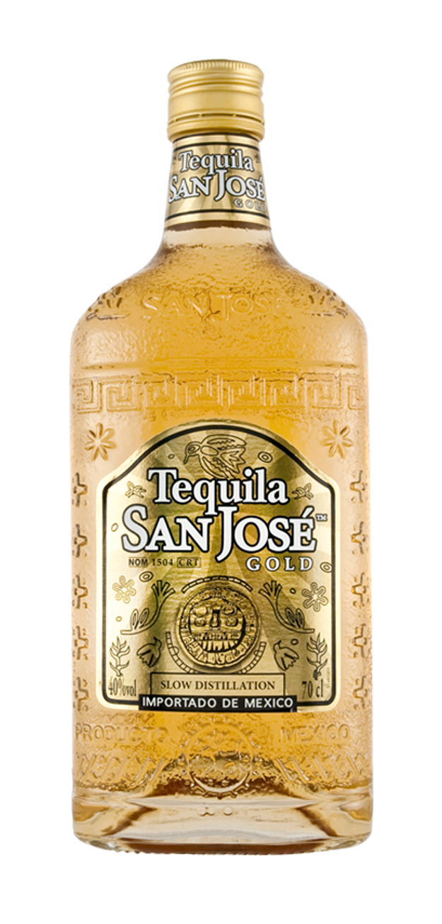 Tequila San Jose Gold Bottle