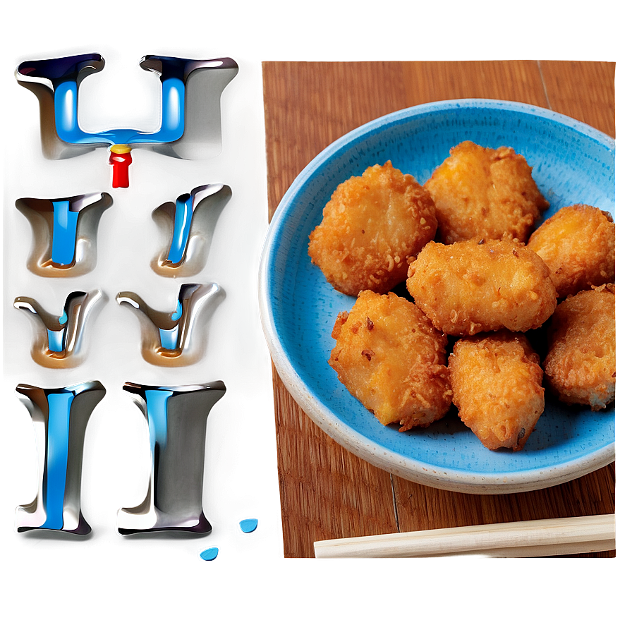 Teriyaki Chicken Nuggets PNG 85 PNG with transparent background