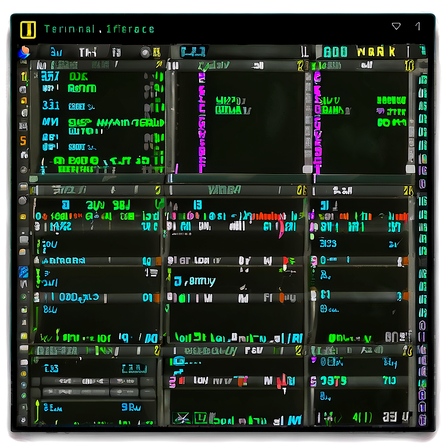 Terminal Interface Screenshot Png 63