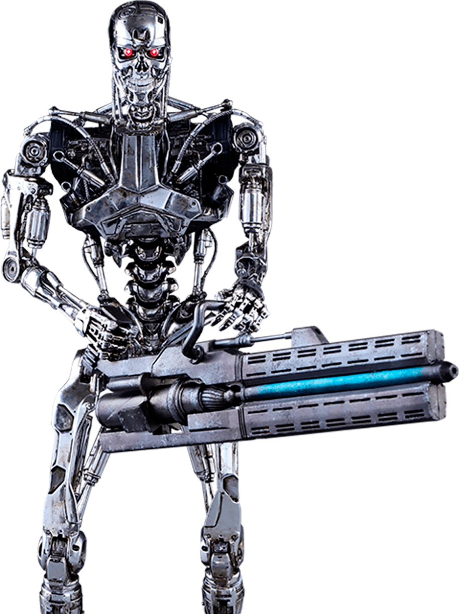 Terminator - Endoskeleton Full Body Terminator, HD Png Download PNG with transparent background