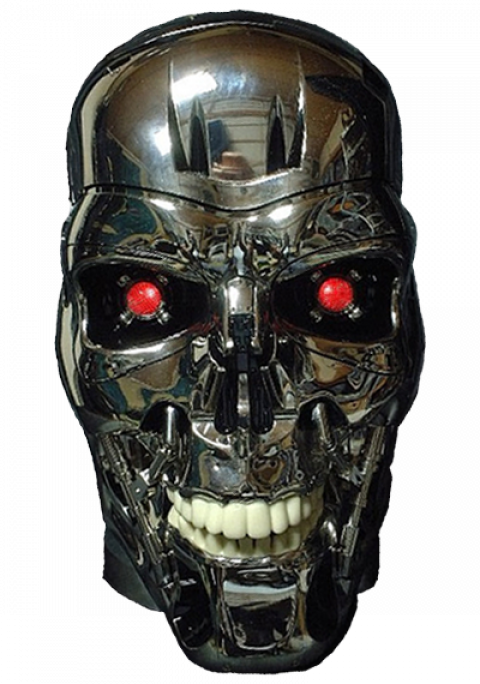 Terminator Skull, HD Png Download PNG with transparent background