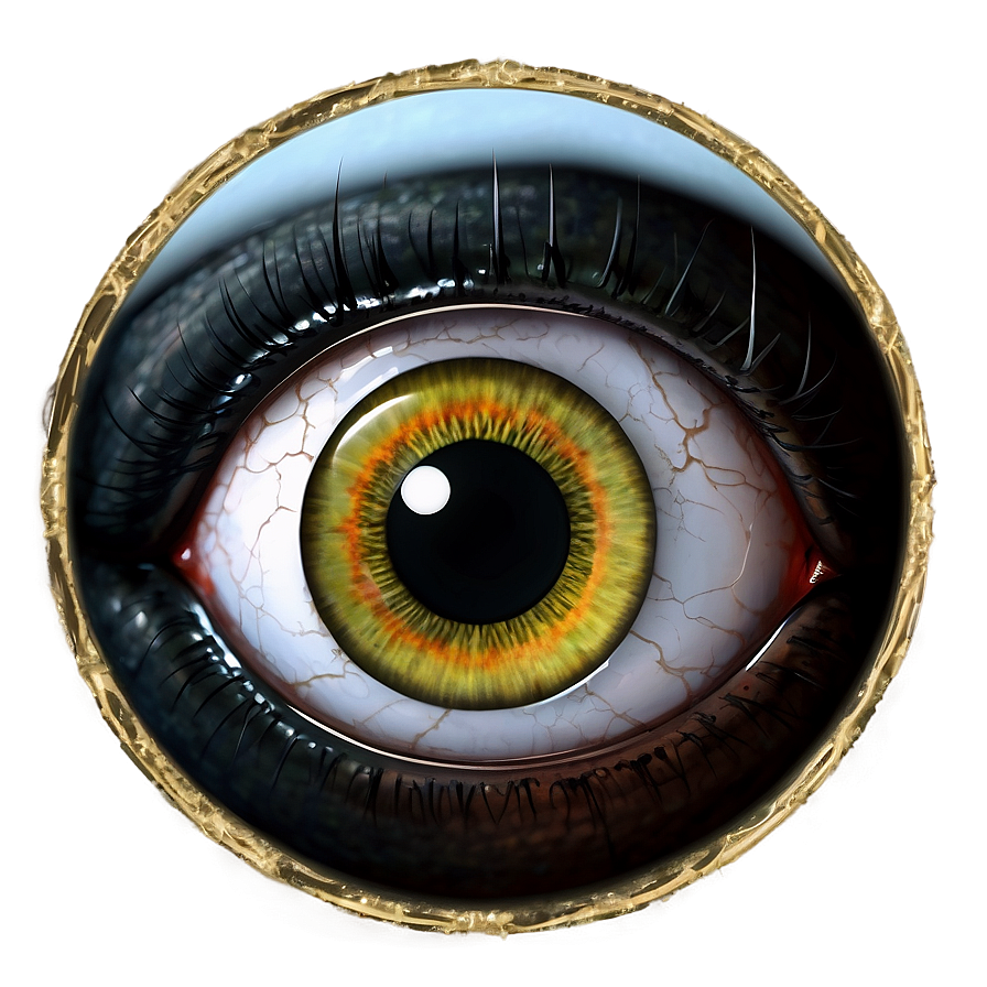 Terrifying Eyes Design PNG 05252024 896x896 PNG image with a transparent background, free high-resolution download