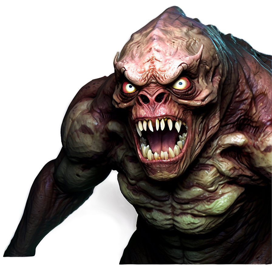 Terrifying Monster PNG 06122024 PNG image with a transparent background, free high-resolution download