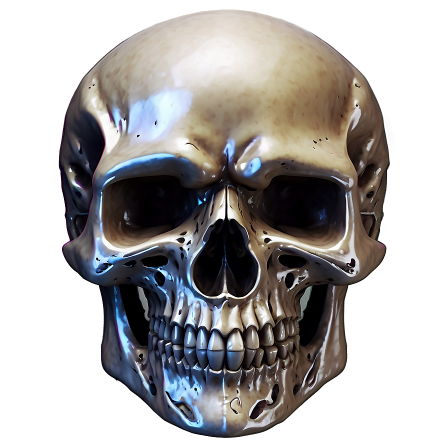 Terrifying Skull Emblem PNG 60 PNG with transparent background