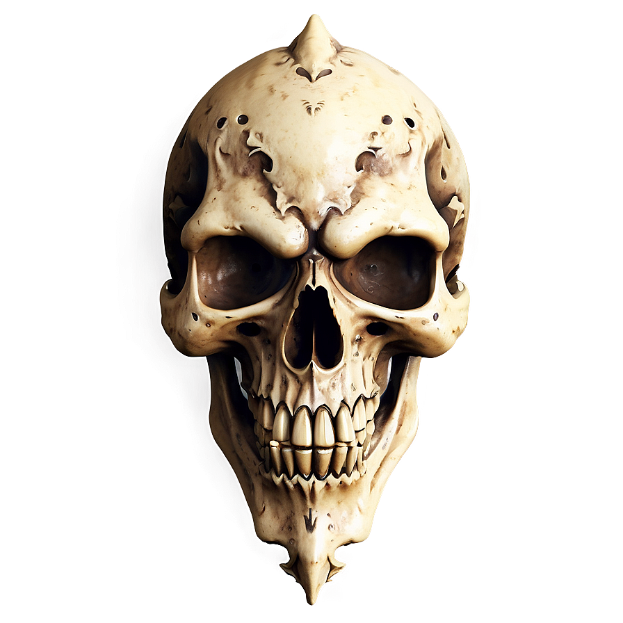 Terrifying Skull Emblem PNG 89 PNG with transparent background