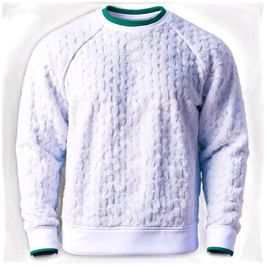 Terry Cloth Crewneck Pullover Png Loh