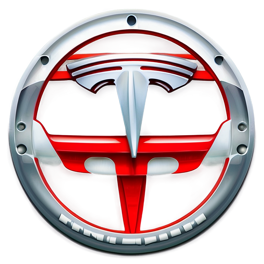 Tesla Emblem PNG 4 PNG image with a transparent background, free high-resolution download