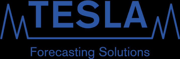 Tesla Forecasting Solutions Logo PNG image with a transparent background, free high-resolution download