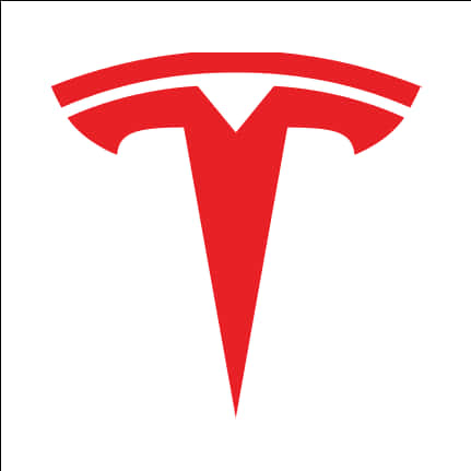 Tesla Logo Redon White PNG image with a transparent background, free high-resolution download