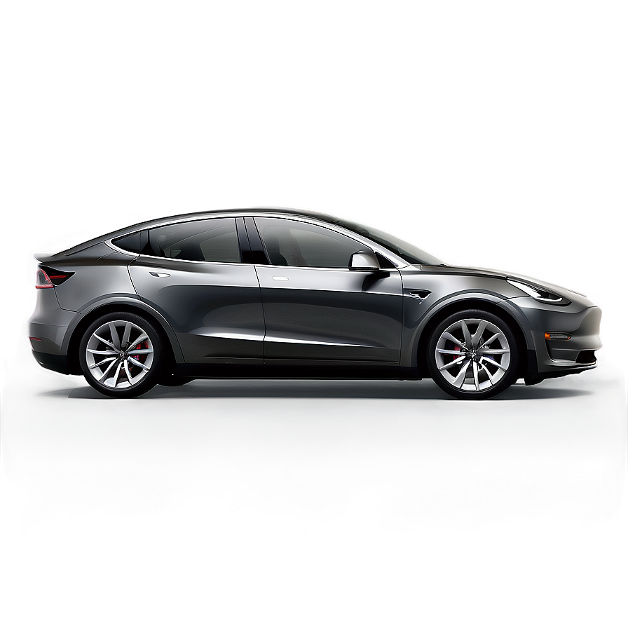 Tesla Model Y Midnight Silver Png Pap