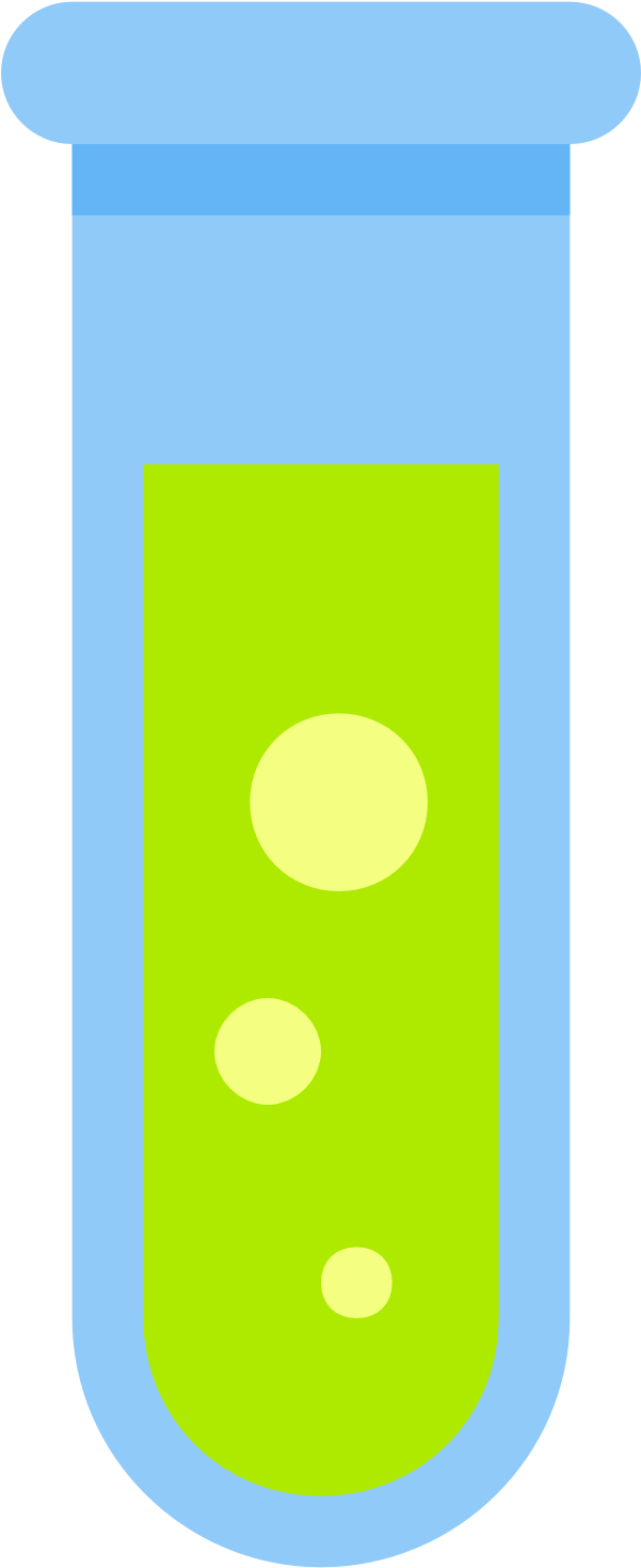 Thin Test Tube Icon - Science Test Tube Png, Transparent Png PNG with transparent background