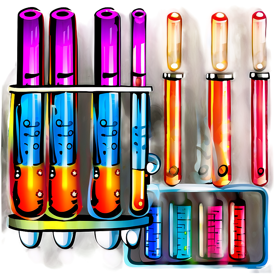 Test Tubes Set Png 90