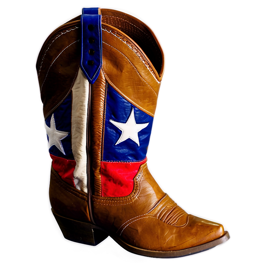 Texas Cowboy Boot PNG sbf44 PNG with transparent background