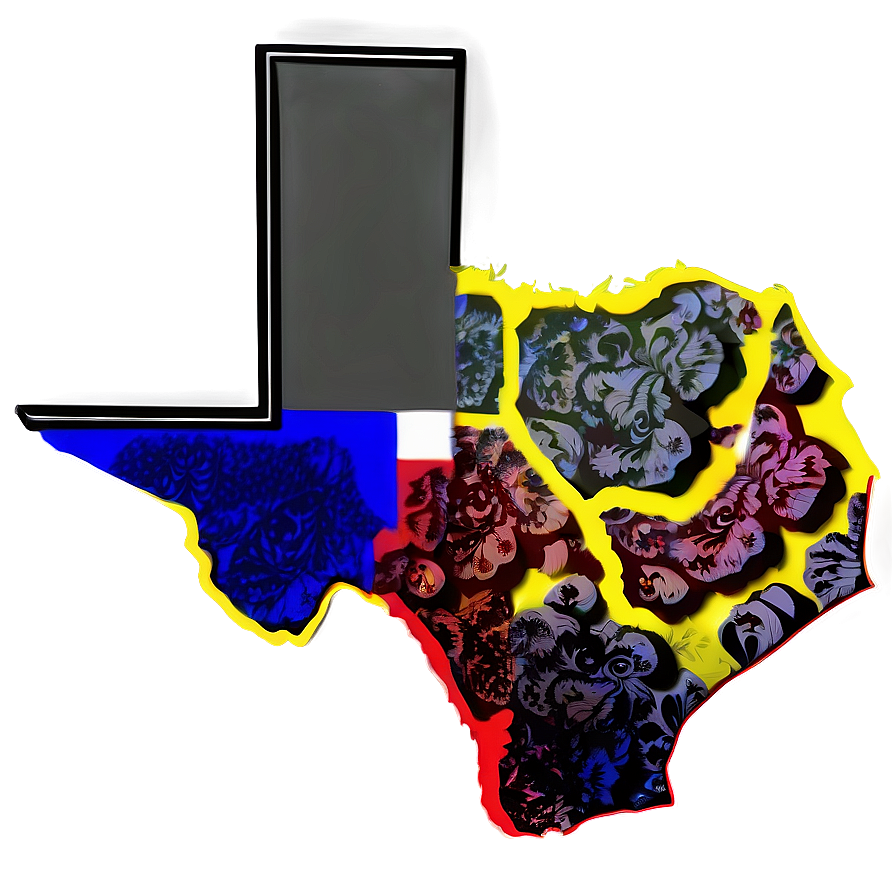 Texas Outline Illustration Png Fmo