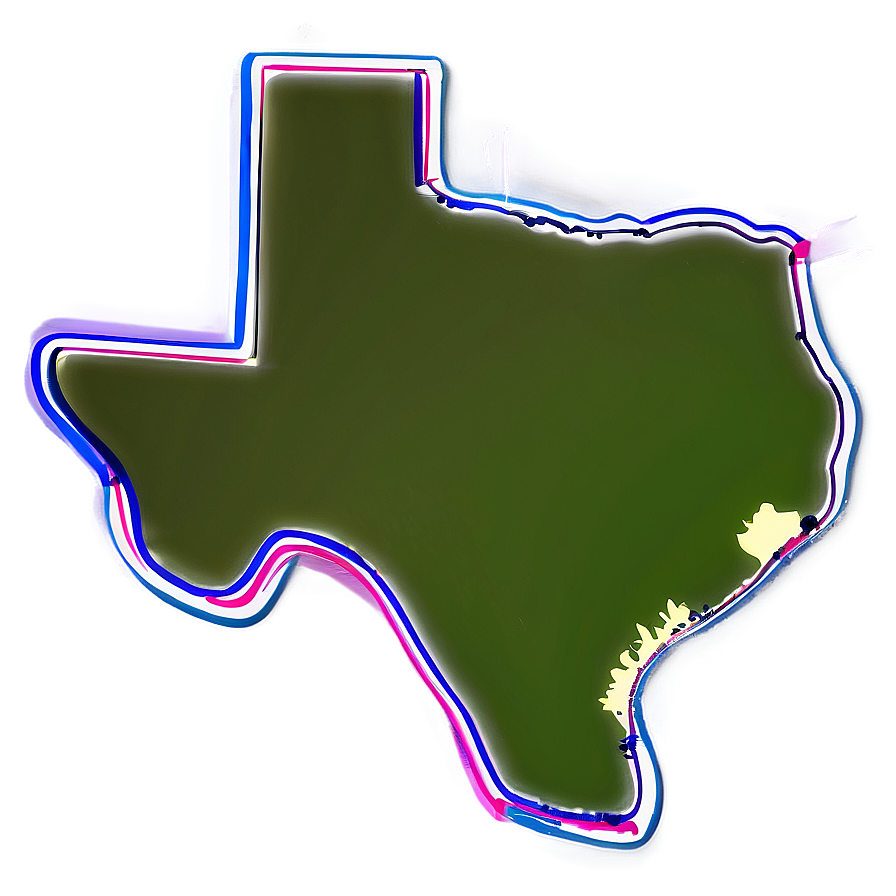 Texas Outline Sketch Png Uvd