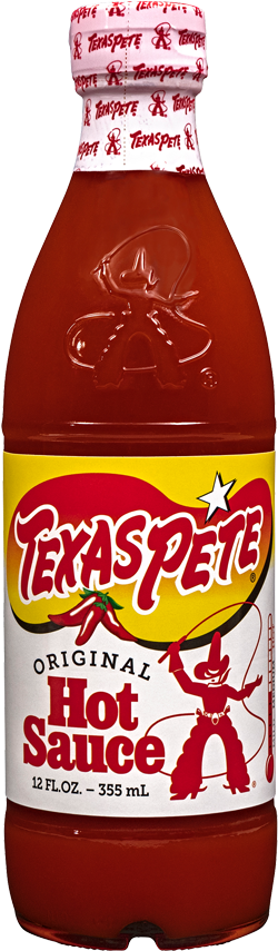 Texas Pete Hot Sauce Bottle