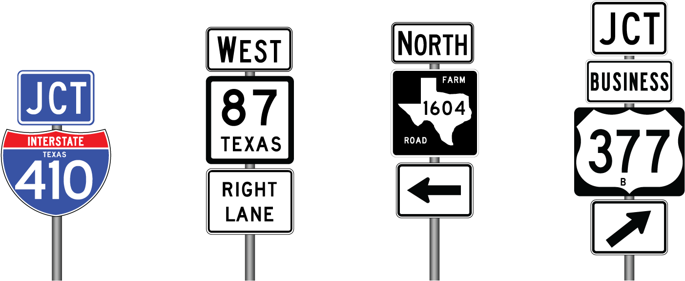 Texas_ Road_ Signs_ Collection