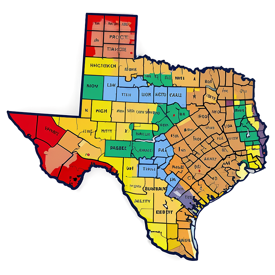 Texas State Boundary Png 28