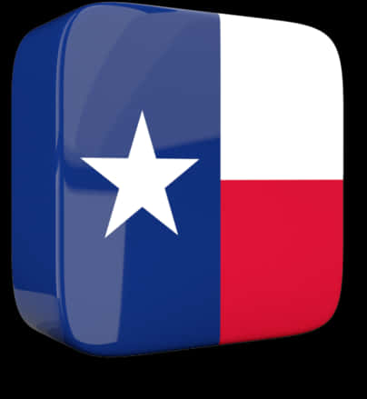 Texas State Flag Icon PNG with transparent background