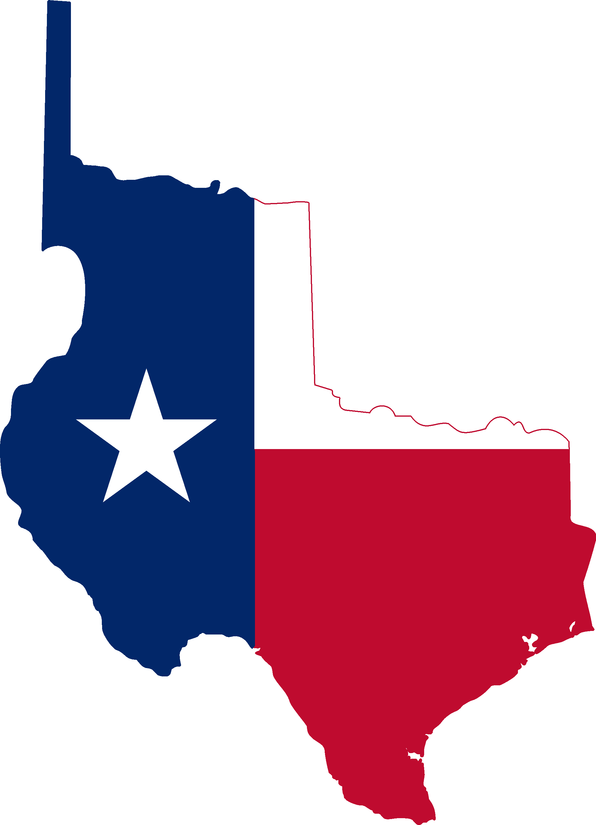Texas Flag Texas Shape, HD Png Download PNG with transparent background