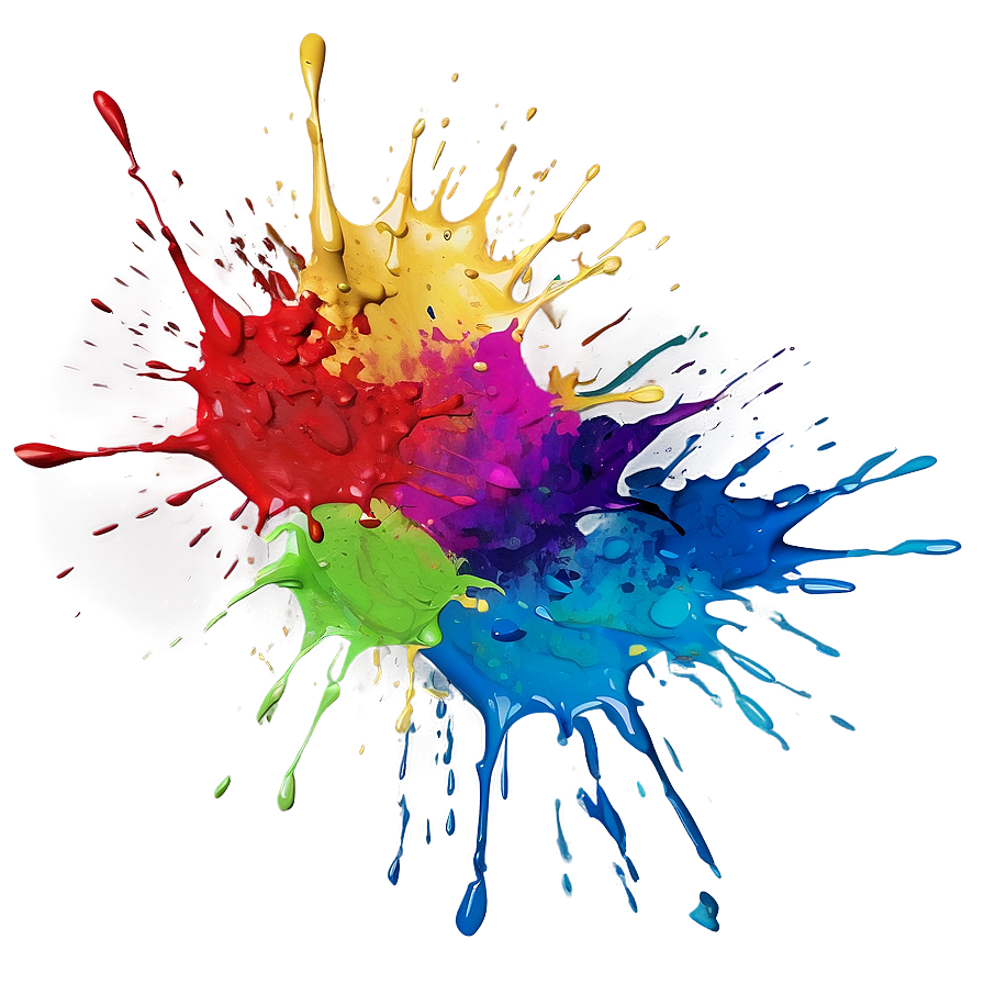 Texture Paint Splash Png Vrr