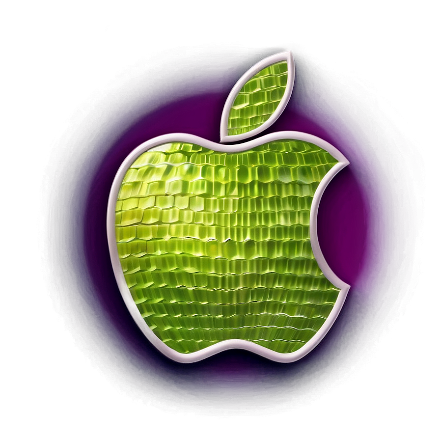 Textured Apple Logo PNG 05232024 PNG with transparent background