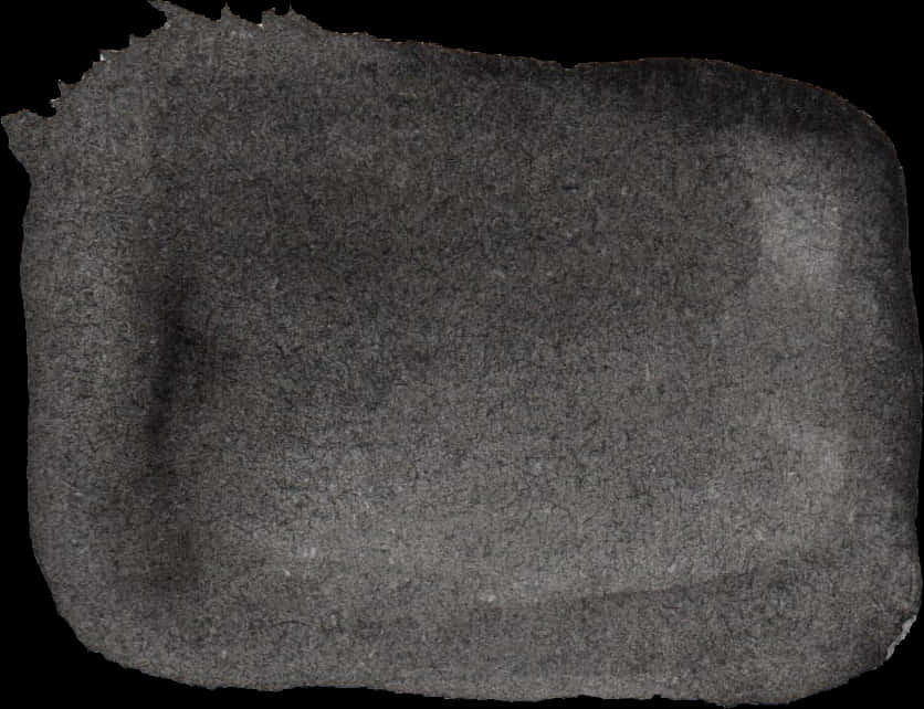 Textured Black Square Paper Background PNG with transparent background