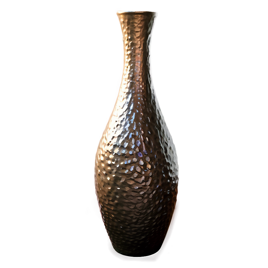 Textured Bronze Vase Png Jjo