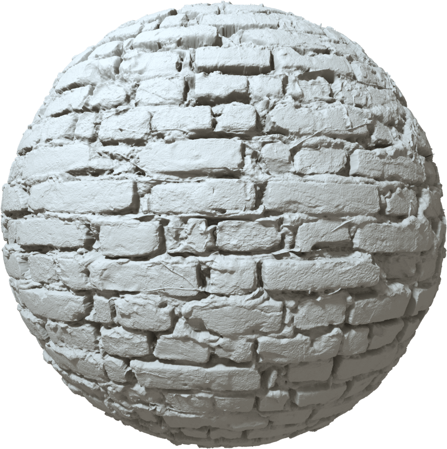 Textured Cobblestone Sphere3 D Model PNG image with a transparent background, free high-resolution download