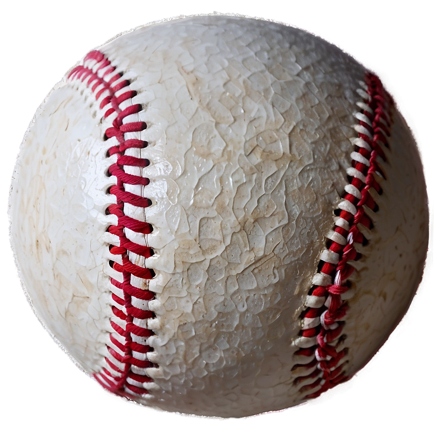 Textured Distressed Baseball Png Nku28