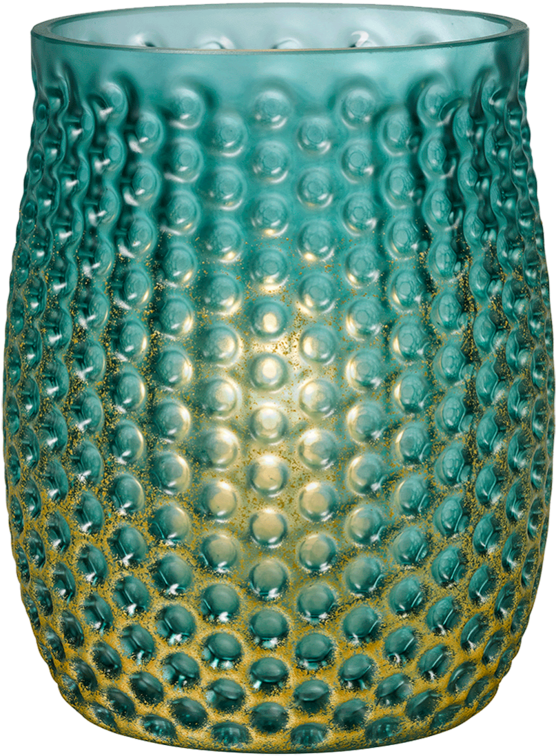 Textured Glass Vase Aquatic Inspiration.jpg PNG with transparent background