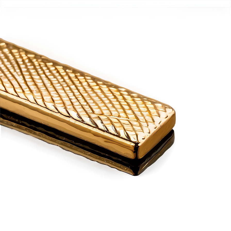 Textured Gold Rectangle Png 06272024