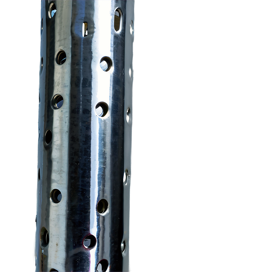 Textured Metal Pole Png 06212024