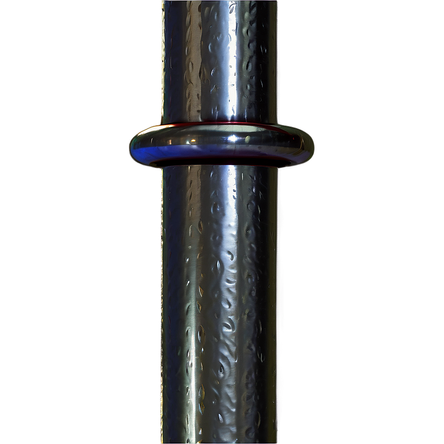 Textured Metal Pole Png 1