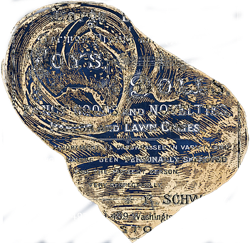 Textured Snail Shell Artwork PNG image with a transparent background, free high-resolution download