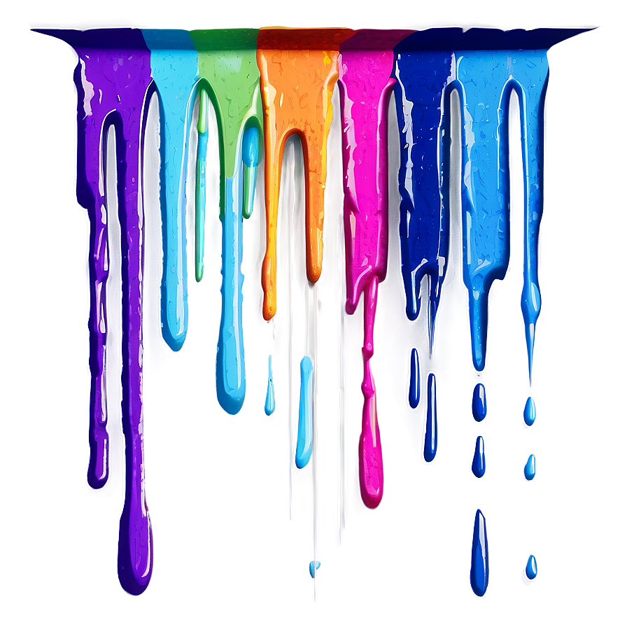 Textured Spray Paint Drip Png Wkq79